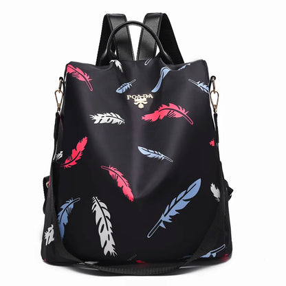 Stylish Oxford Cloth Backpack - Lightweight Shoulder Bag for Teen Girls & Women, Perfect for School & Travel