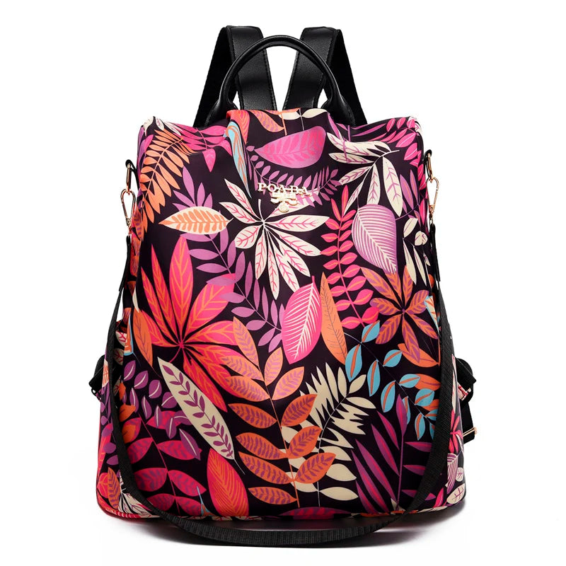 Stylish Oxford Cloth Backpack - Lightweight Shoulder Bag for Teen Girls & Women, Perfect for School & Travel