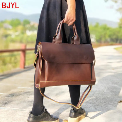 Stylish 14-Inch Laptop & A4 File Briefcase for Women