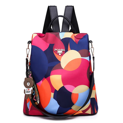 Stylish Oxford Cloth Backpack - Lightweight Shoulder Bag for Teen Girls & Women, Perfect for School & Travel