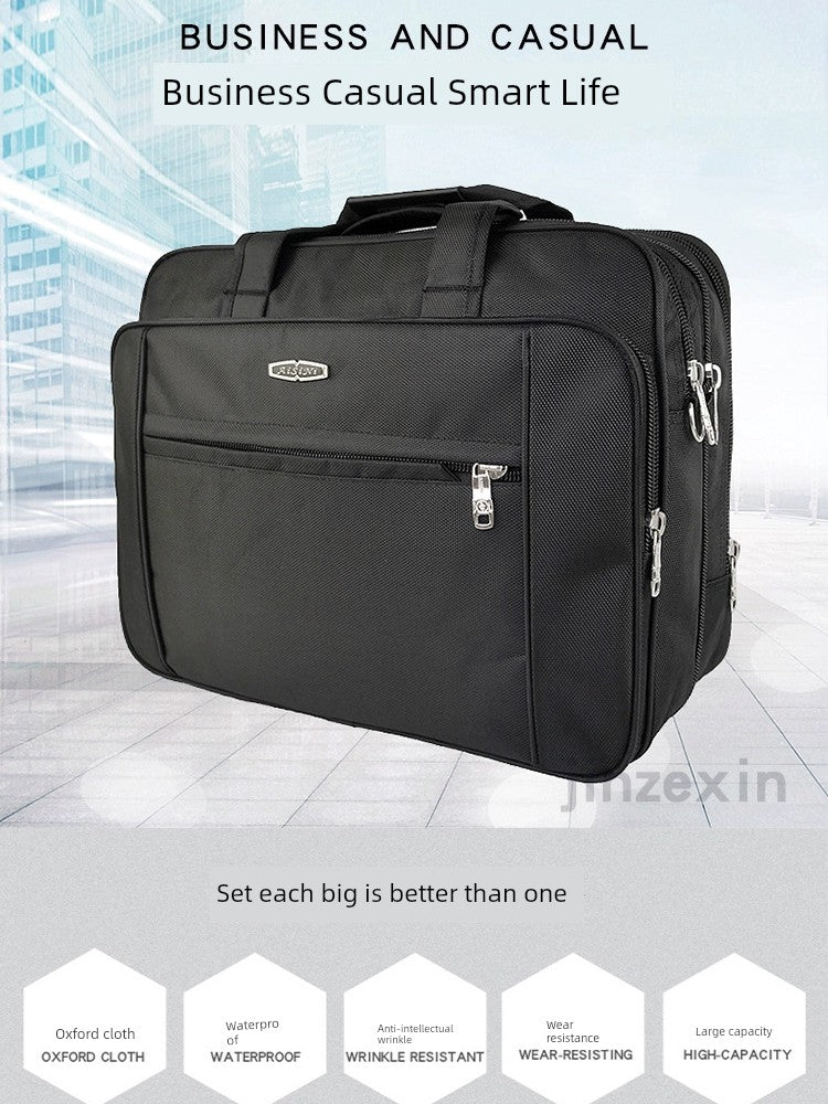 The Ultimate 17-Inch Business Trip Travel Sling - High-Capacity Printer & Computer Bag