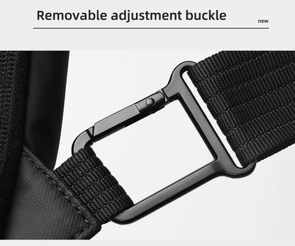 Sophisticated HK Multifunction Waterproof Fashionable Shoulder Messenger for Men, Fits 11” Devices