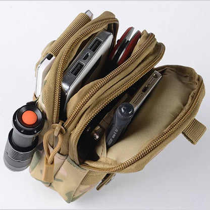 Ultimate Tactical Camouflage Leg Bag - Multifunctional Belt & Waist Pack for Riding and Adventure"