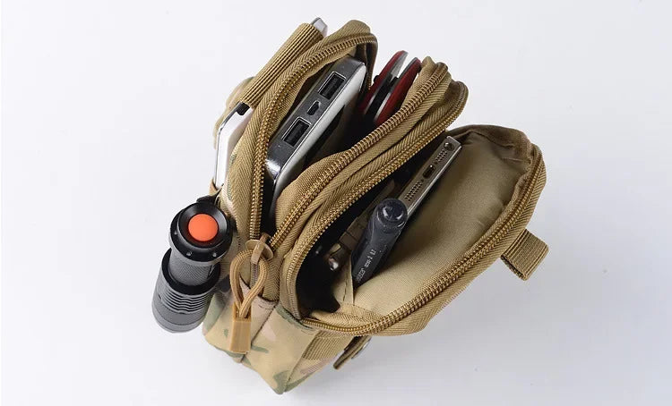 Ultimate Tactical Camouflage Leg Bag - Multifunctional Belt & Waist Pack for Riding and Adventure"