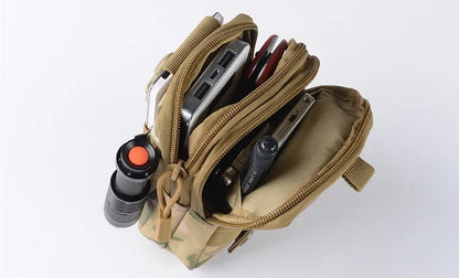 Ultimate Tactical Camouflage Leg Bag - Multifunctional Belt & Waist Pack for Riding and Adventure"