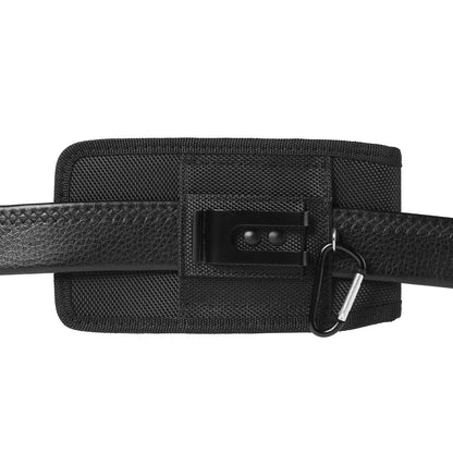 Versatile Unisex Nylon Waist Bag - Compact Cell Phone Holster with Belt Loop