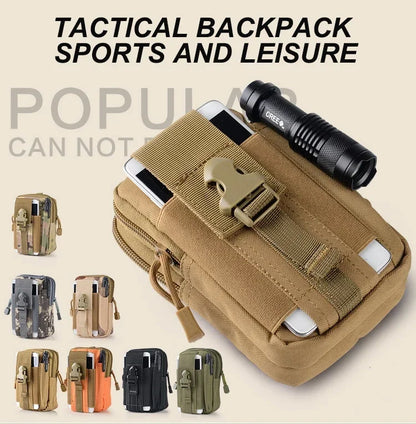 Ultimate Tactical Camouflage Leg Bag - Multifunctional Belt & Waist Pack for Riding and Adventure"