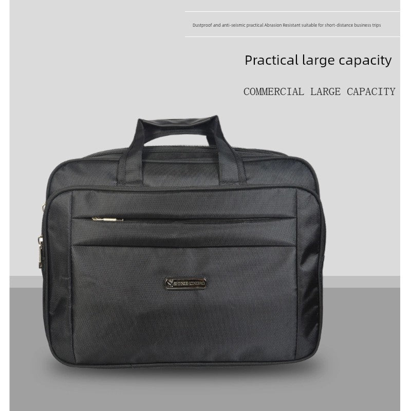 Ultimate Business Travel Companion - Large Capacity Handheld Printing Backpack