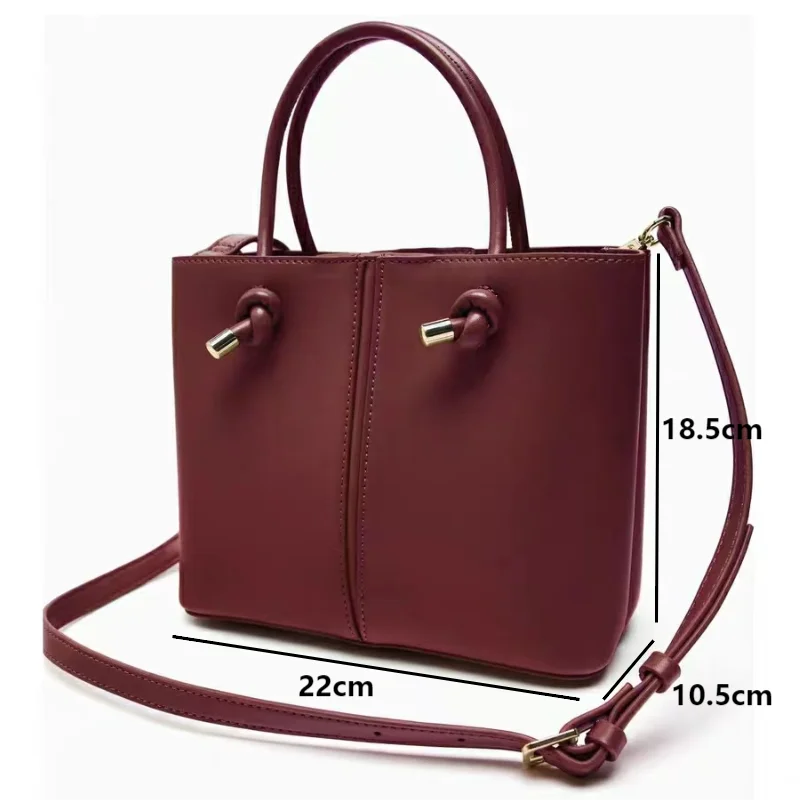 2024 Trend: Luxurious Versatile Leather Crossbody Bags - Stylish and Practical Handbags for Women