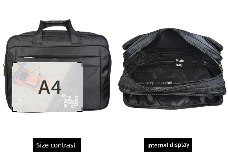 Ultimate Business Travel Companion - Large Capacity Handheld Printing Backpack