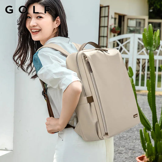 GOLF Women's Fashion Backpack - Stylish & Spacious 15.6-Inch Laptop Travel and Business Bag